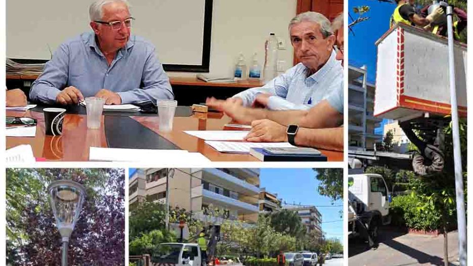 Μαρούσι: Στο 70% το έργο «τοποθέτηση LED οδοφωτισμού» που αλλάζει την πόλη